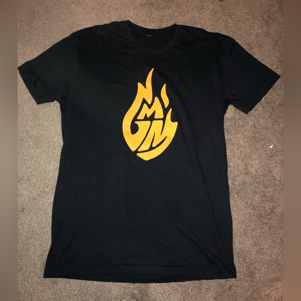 Good Mythical Morning GMM Rhett & Link Mythical Beast Small Shirt Orange Blue